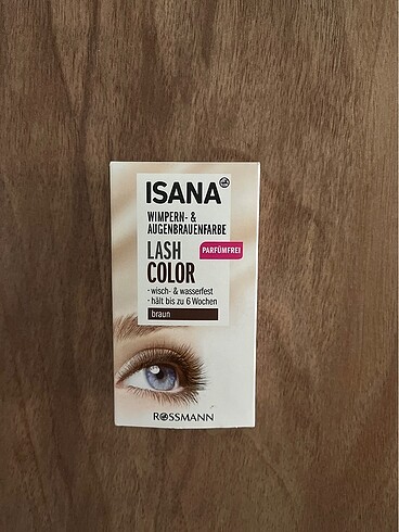 Isana Kaş ve Kirpik Boyası Kahverengi