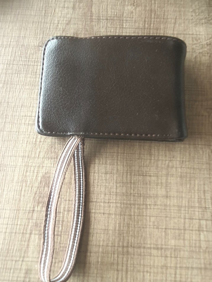 Kahverengi Baskılı Minimalist Erkek Cüzdan - Görsel 4