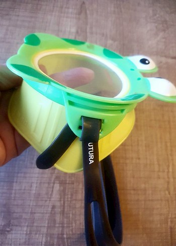 Speedo Speedo Kurbağa Tasarımlı Renkli Çocuk Yüzücü Maskesi
