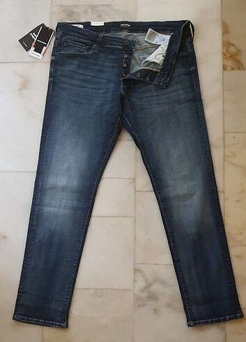 JACK JONES ORJINAL ETIKETLİ STRECH ERKEK BUYUK BEDEN JEANS