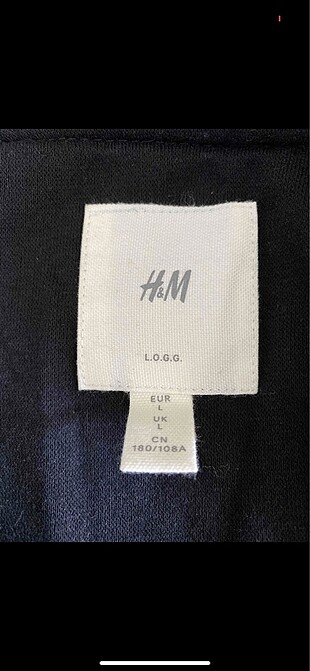 l Beden siyah Renk H&M Siyah Bomber Ceket