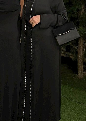 Uzun Siyah taşlı ikili takım