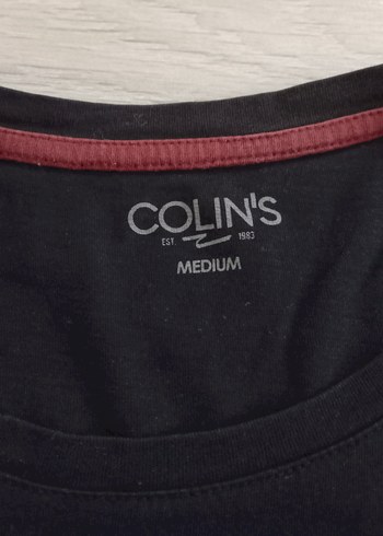 Colin's Siyah Erkek Tişört - Görsel 4