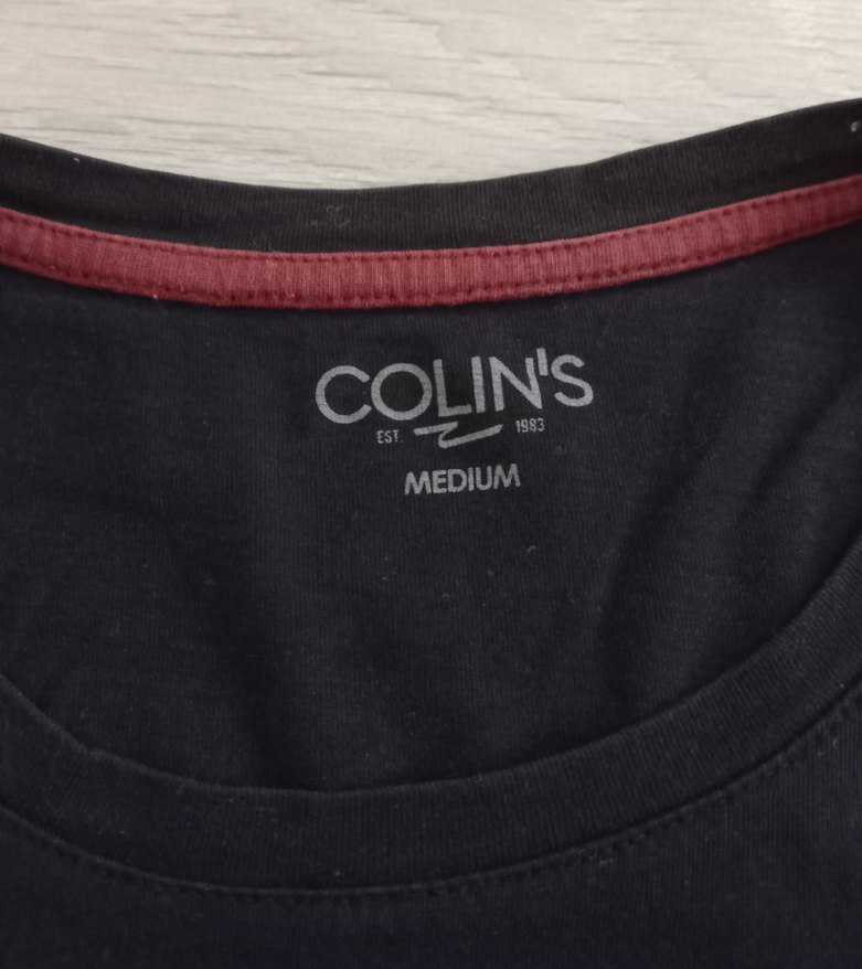 Colin's Siyah Erkek Tişört - Görsel 4