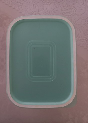 Tupperware turkuaz Plastik Saklama Kabı 2.1 lt - Görsel 2