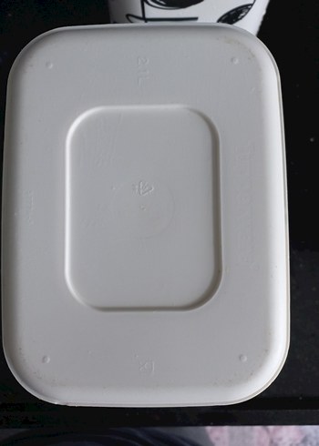 Tupperware pembe Kapaklı İnek Desenli 2 li set Saklama Kabı - Görsel 5