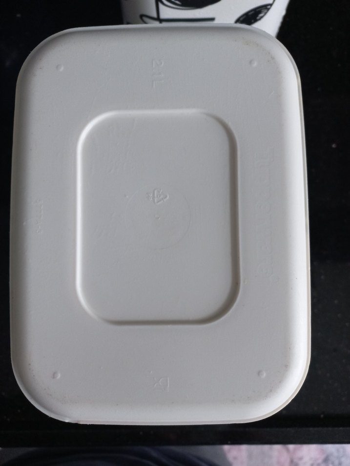 Tupperware pembe Kapaklı İnek Desenli 2 li set Saklama Kabı - Görsel 5