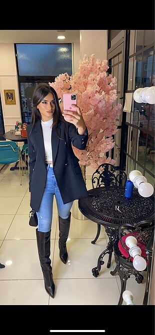 Siyah blazer
