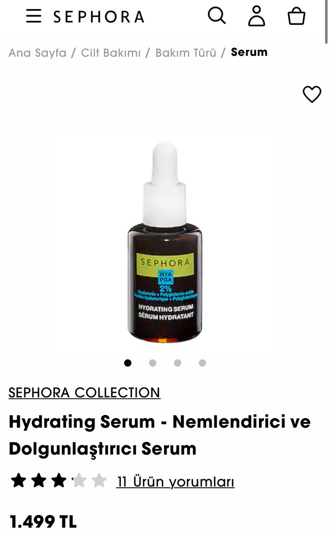 Sephora Nemlendirici Hyaluronik Serum - Görsel 4