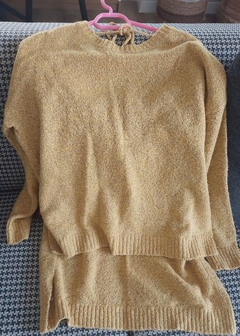 Dilvin Bej Kadın Örgü Yün Kazak - Görsel 3