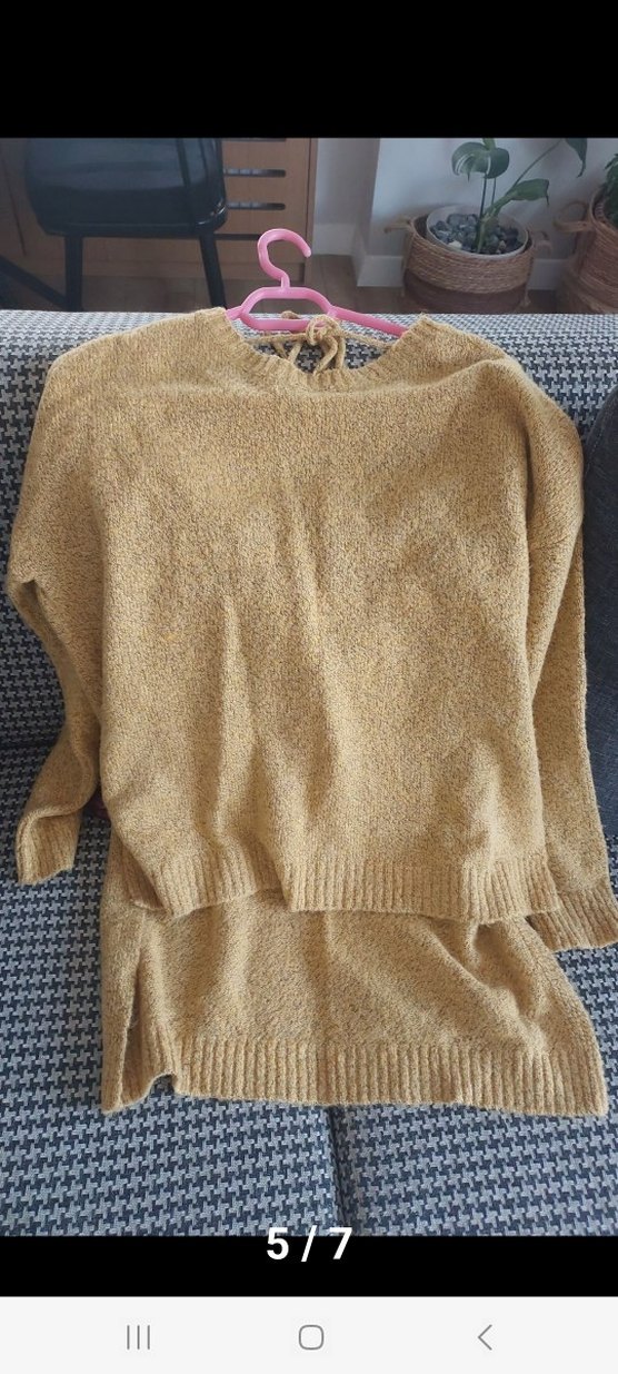 Dilvin Bej Kadın Örgü Yün Kazak - Görsel 3