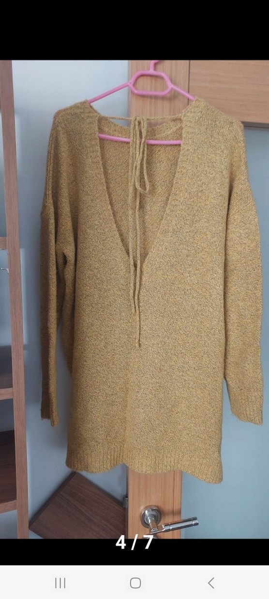 Dilvin Bej Kadın Örgü Yün Kazak - Görsel 2