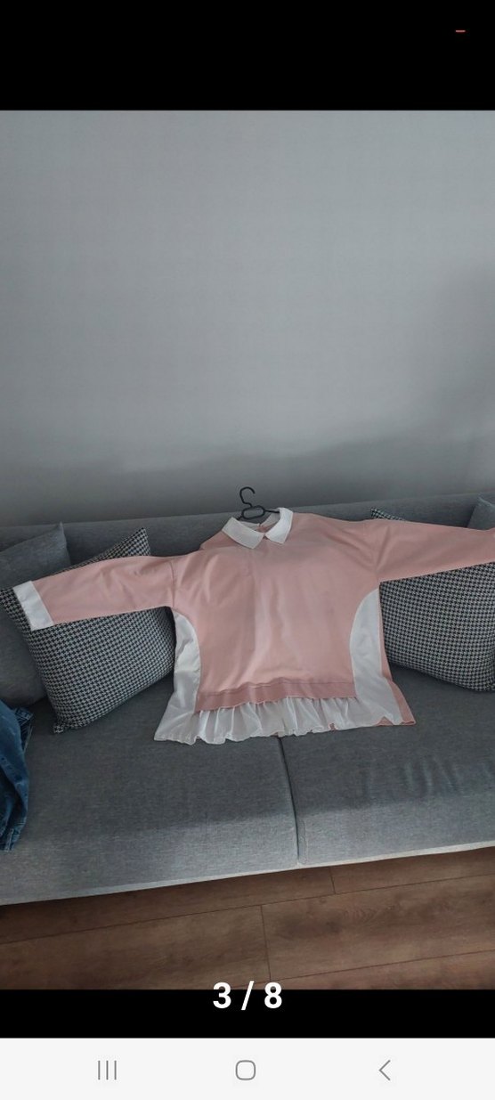 Pembe Uzun Kollu modeist Bluz&tunik 3XL - Görsel 3