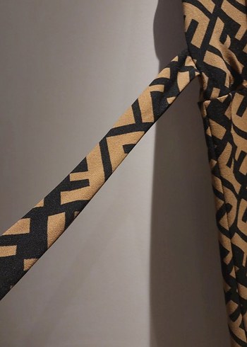 Parisli Bohem Uzun V Yaka Tulum - Görsel 4