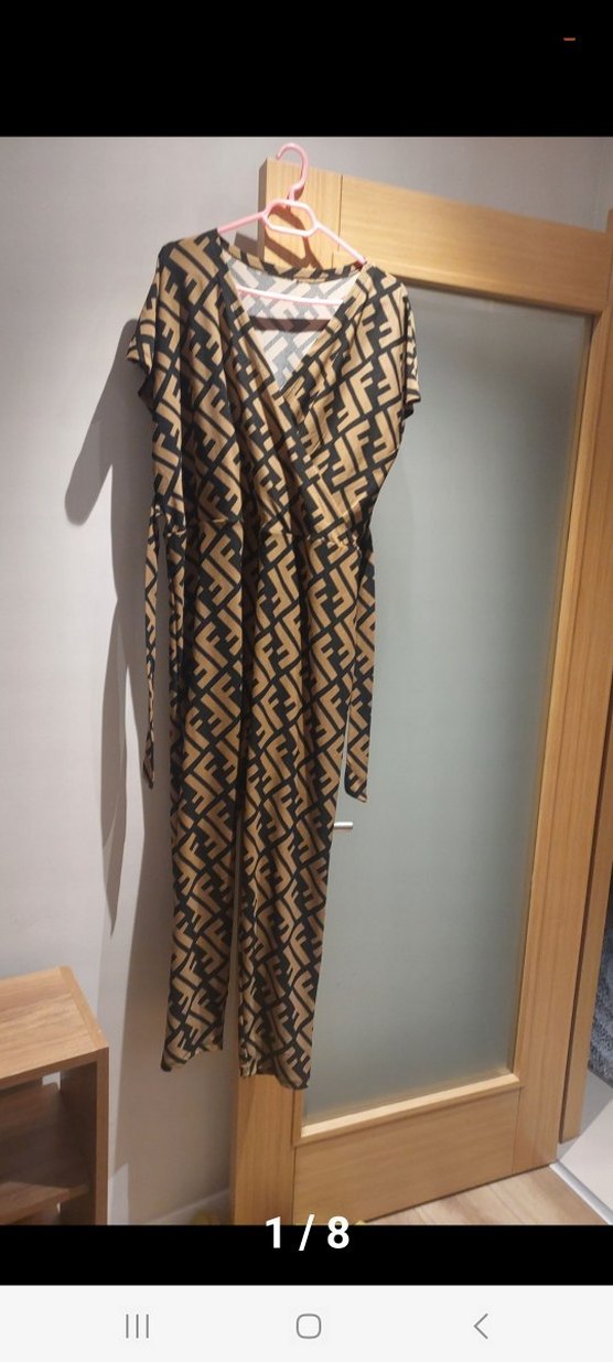 Parisli Bohem Uzun V Yaka Tulum - Görsel 2