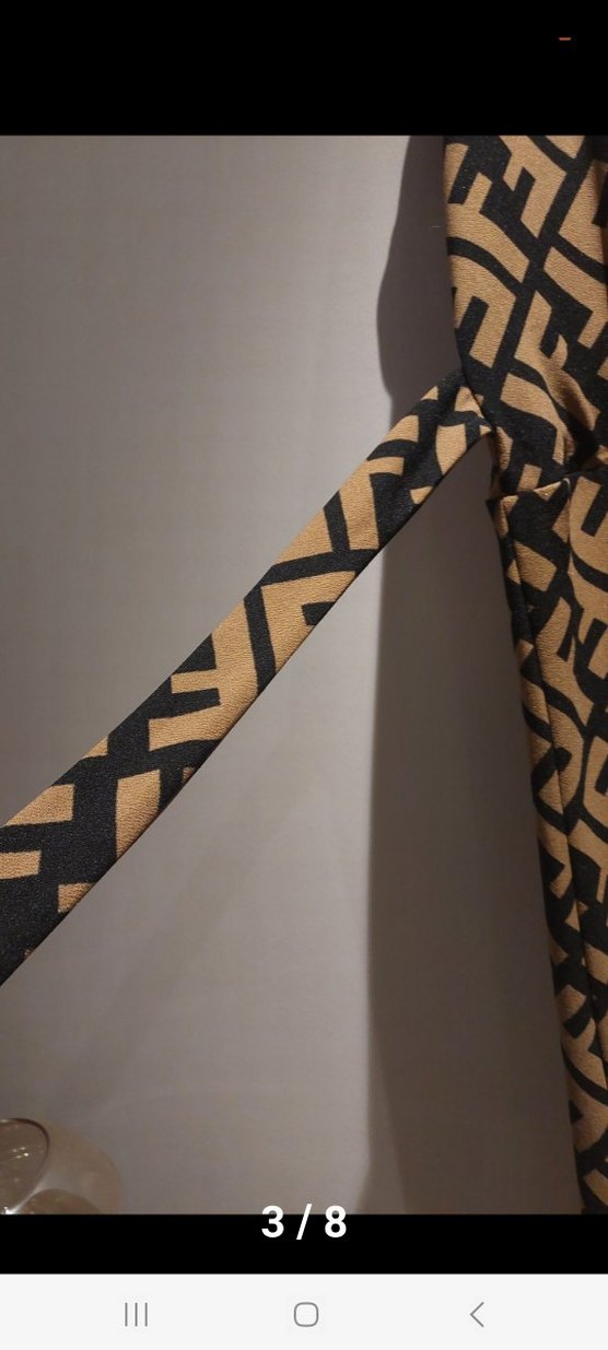 Parisli Bohem Uzun V Yaka Tulum - Görsel 4