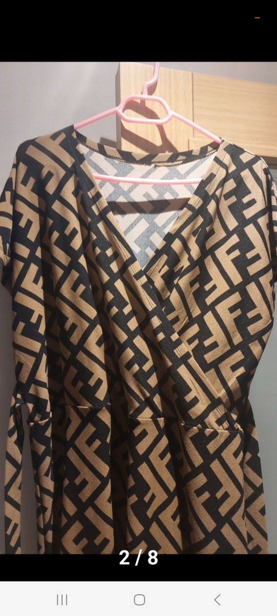 Parisli Bohem Uzun V Yaka Tulum - Görsel 3