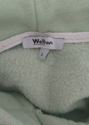 Kadın Pastel Yeşil Kapüşonlu Sweatshirt - Görsel 4