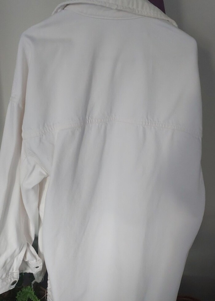 Zara xs jean gomlek - Görsel 2