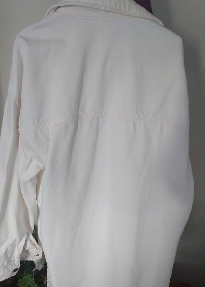 Zara xs jean gomlek - Görsel 5