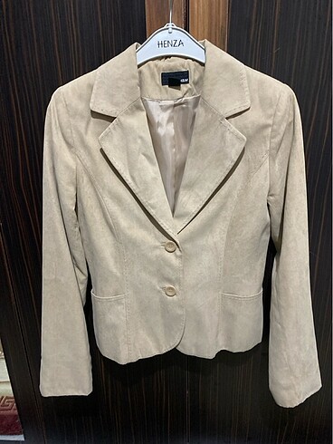 m Beden ten rengi Renk Blazer ceket