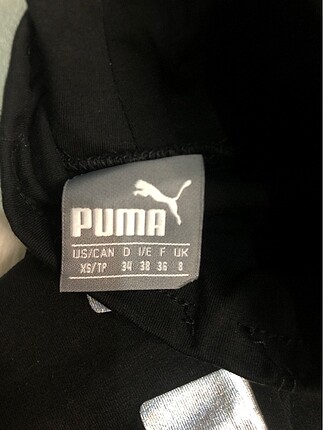 xs Beden siyah Renk Puma tayt