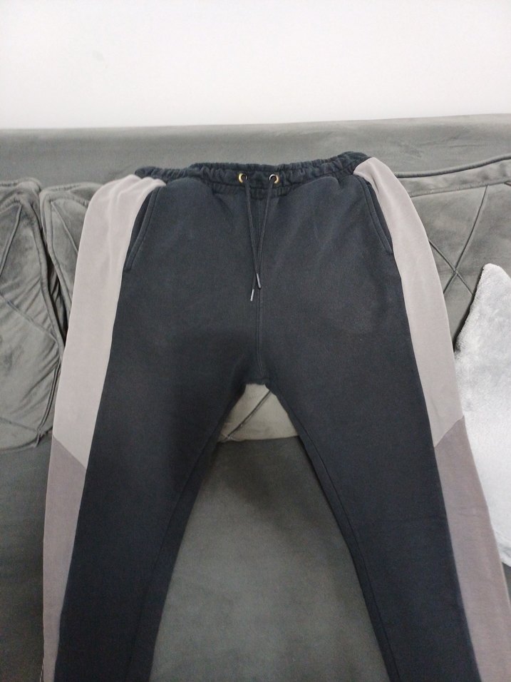 Gri ANTRASIT TONLARINDA  Erkek  Eşofman Altı - Görsel 2