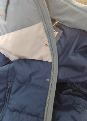 Mavi Renk Erkek Çocuk Mont - Görsel 5