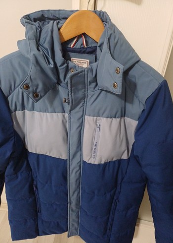 Mavi Renk Erkek Çocuk Mont - Görsel 2