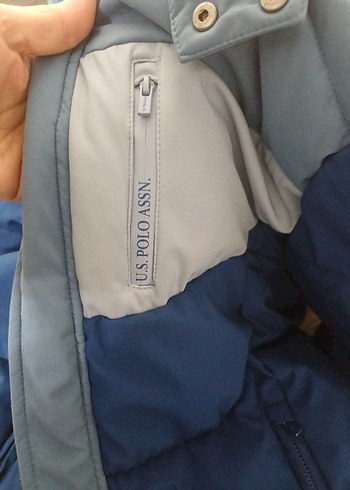 Mavi Renk Erkek Çocuk Mont - Görsel 6