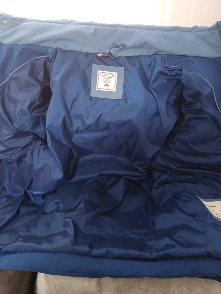 Mavi Renk Erkek Çocuk Mont - Görsel 4