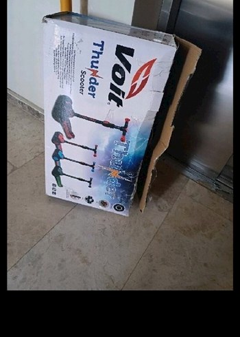 VOIT Mavi Çocuk Scooter'ı - Görsel 3