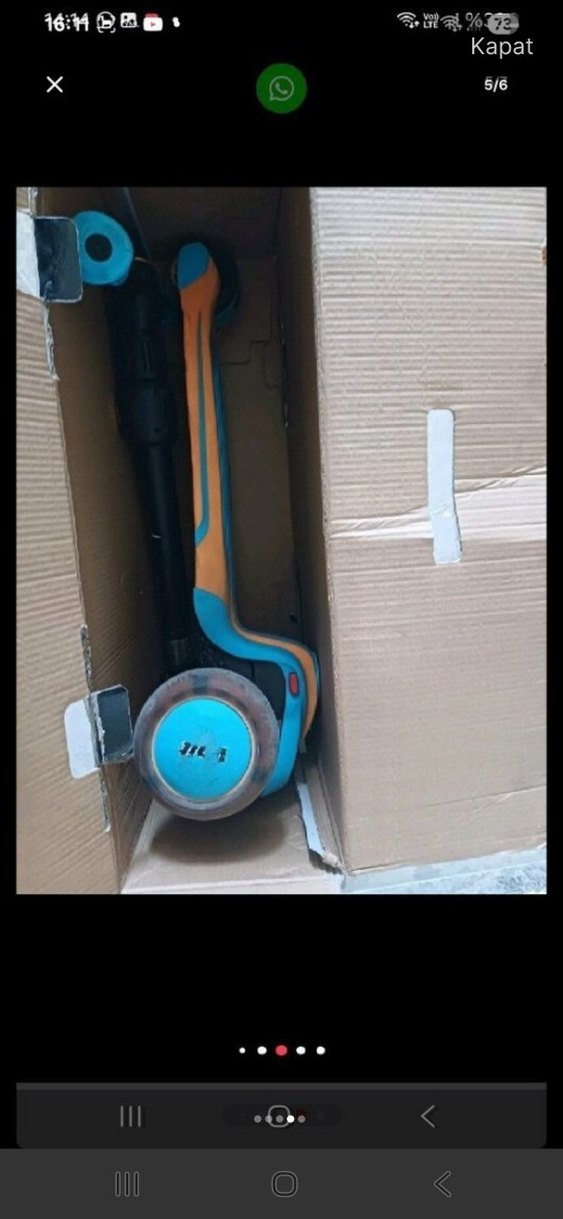 VOIT Mavi Çocuk Scooter'ı - Görsel 4