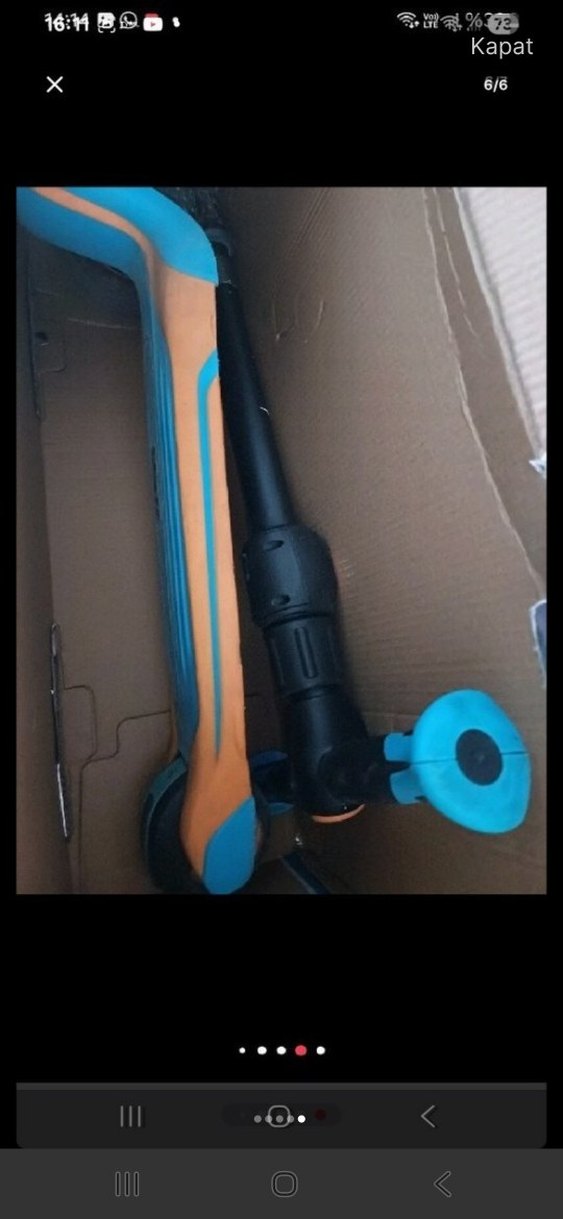 VOIT Mavi Çocuk Scooter'ı - Görsel 5