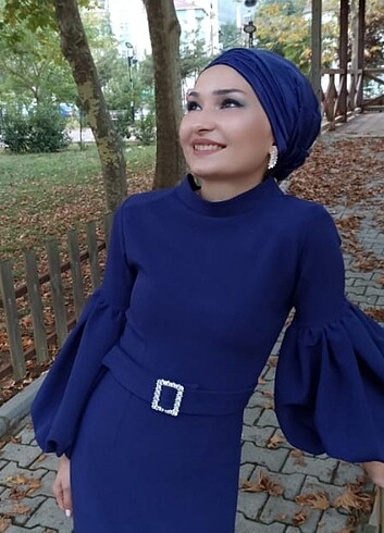 s Beden lacivert Renk Abiye 
