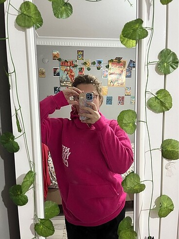 Pembe sweatshirt