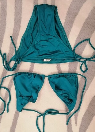 Penti ördek başı yeşili bikini 