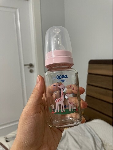 Beden pembe Renk Cam biberon seti