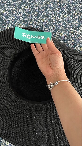 Beden Remsa hasır şapka