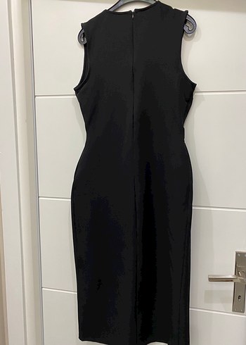 Zara Gold Kemerli Zara Model Elbise