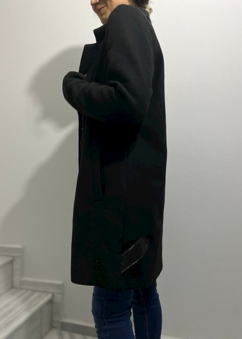 Siyah Uzun Kaban - Görsel 2
