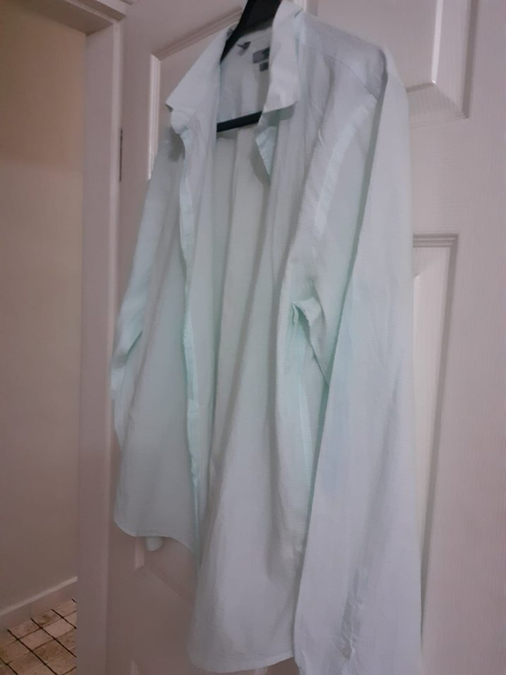 açık uçuk yeşil Erkek Gömlek - Görsel 2