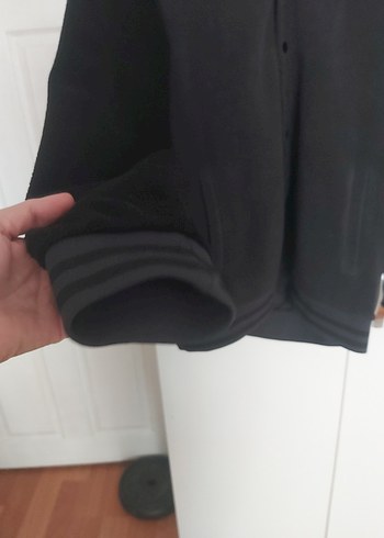 xl Beden Düğmeli Siyah Erkek Sweatshirt