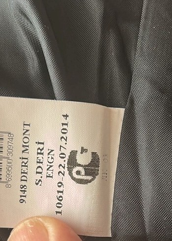 Siyah Deri Kadın Biker Ceket - Görsel 5