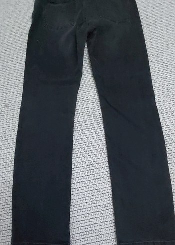 Erkek Siyah Regular Fit Denim Pantolon - Görsel 3