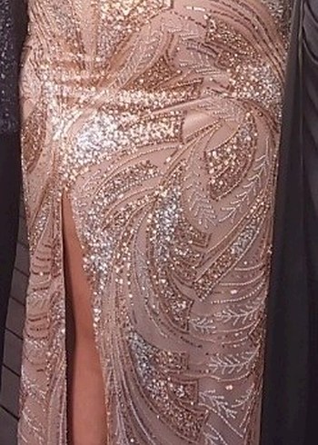 pul payetli abiye - Görsel 4