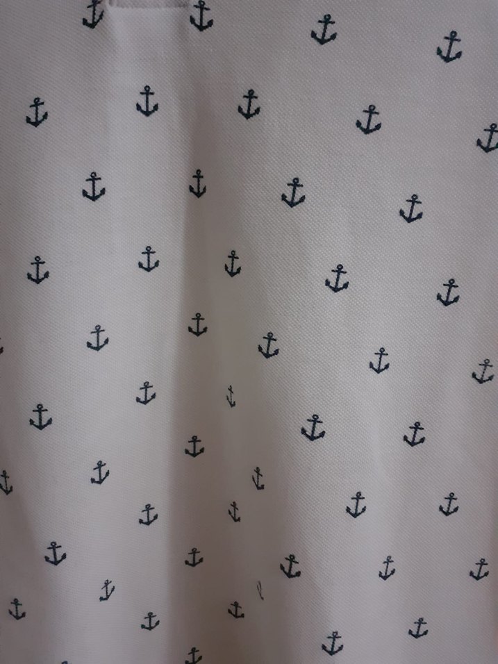 Düğmeli Yakalı Erkek Beyaz Polo Tişört - Görsel 3