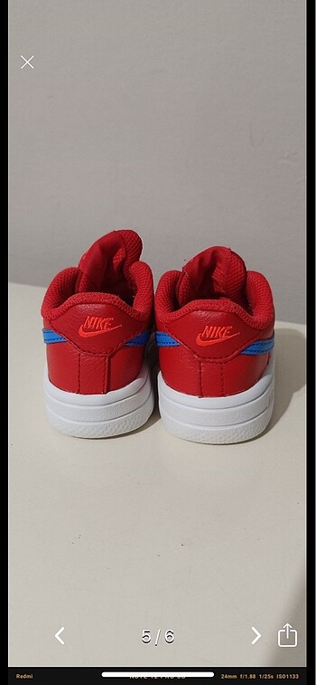 22 Beden 22 numara nike ayaklabı