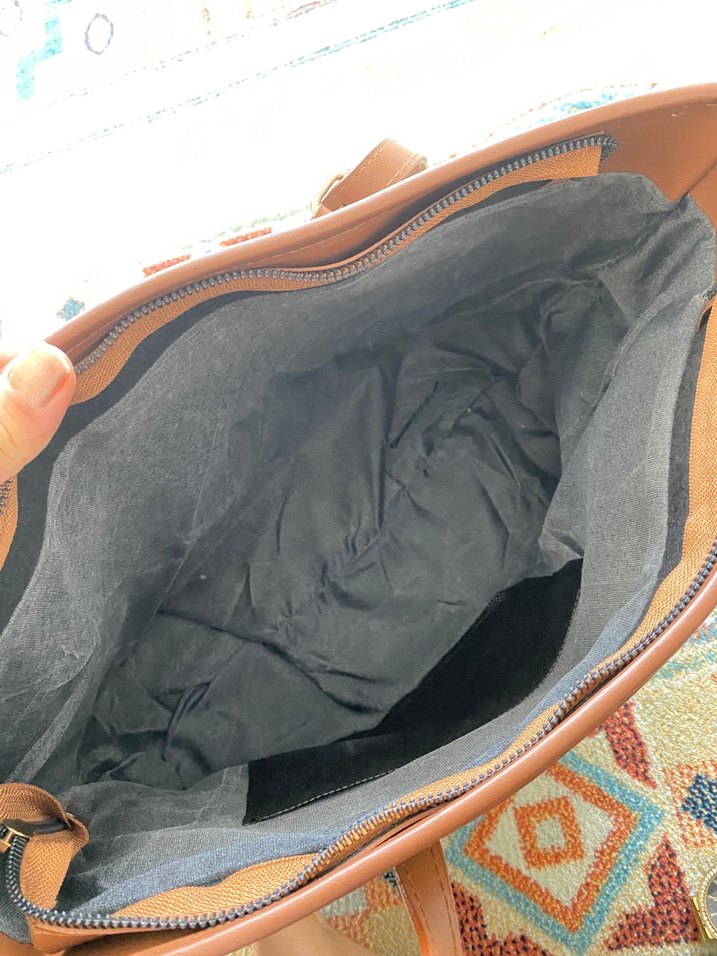 Kahverengi Deri Tokalı Kadın Çantası Louis vition - Görsel 3