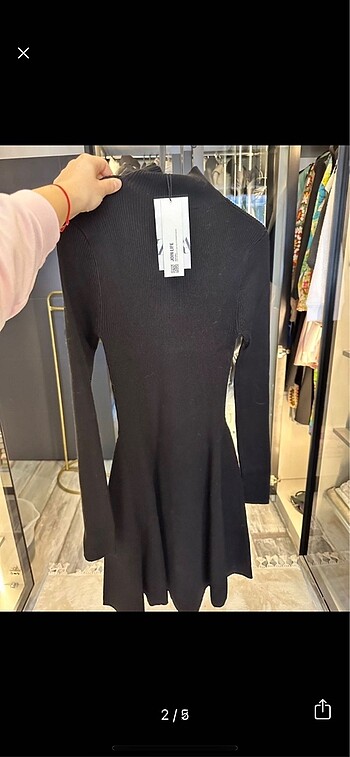 Zara Zara Triko Elbise